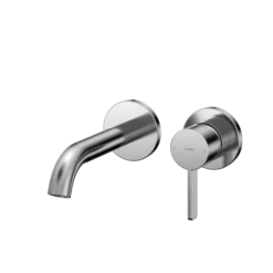 TOTO GF 1.2 GPM Wall-Mount Single-Handle Bathroom Faucet with COMFORT GLIDE Technology, Polished Chrome, Brass, TLG11307U#CP