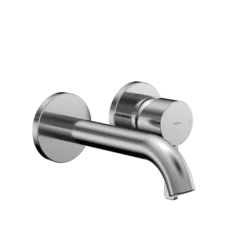 TOTO GF 1.2 GPM Wall-Mount Single-Handle Bathroom Faucet with COMFORT GLIDE Technology, Polished Chrome, Brass, TLG11307U#CP
