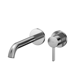 TOTO GF 1.2 GPM Wall-Mount Single-Handle Long Bathroom Faucet with COMFORT GLIDE Technology, Polished Chrome, Brass, TLG11308U#CP