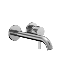 TOTO GF 1.2 GPM Wall-Mount Single-Handle Long Bathroom Faucet with COMFORT GLIDE Technology, Polished Chrome, Brass, TLG11308U#CP