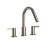 TOTO GF Two Lever Handle Deck-Mount Roman Tub Filler Trim, Polished Nickel, Brass, TBG11201UA#PN