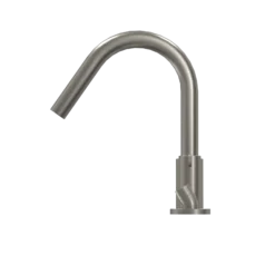 TOTO GF Two Lever Handle Deck-Mount Roman Tub Filler Trim with Handshower, Brushed Nickel, Brass, TBG11202UA#BN