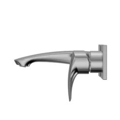 TOTO GM 1.2 GPM Wall-Mount Single-Handle Bathroom Faucet with COMFORT GLIDE Technology, Polished Chrome, Brass, TLG09307U#CP