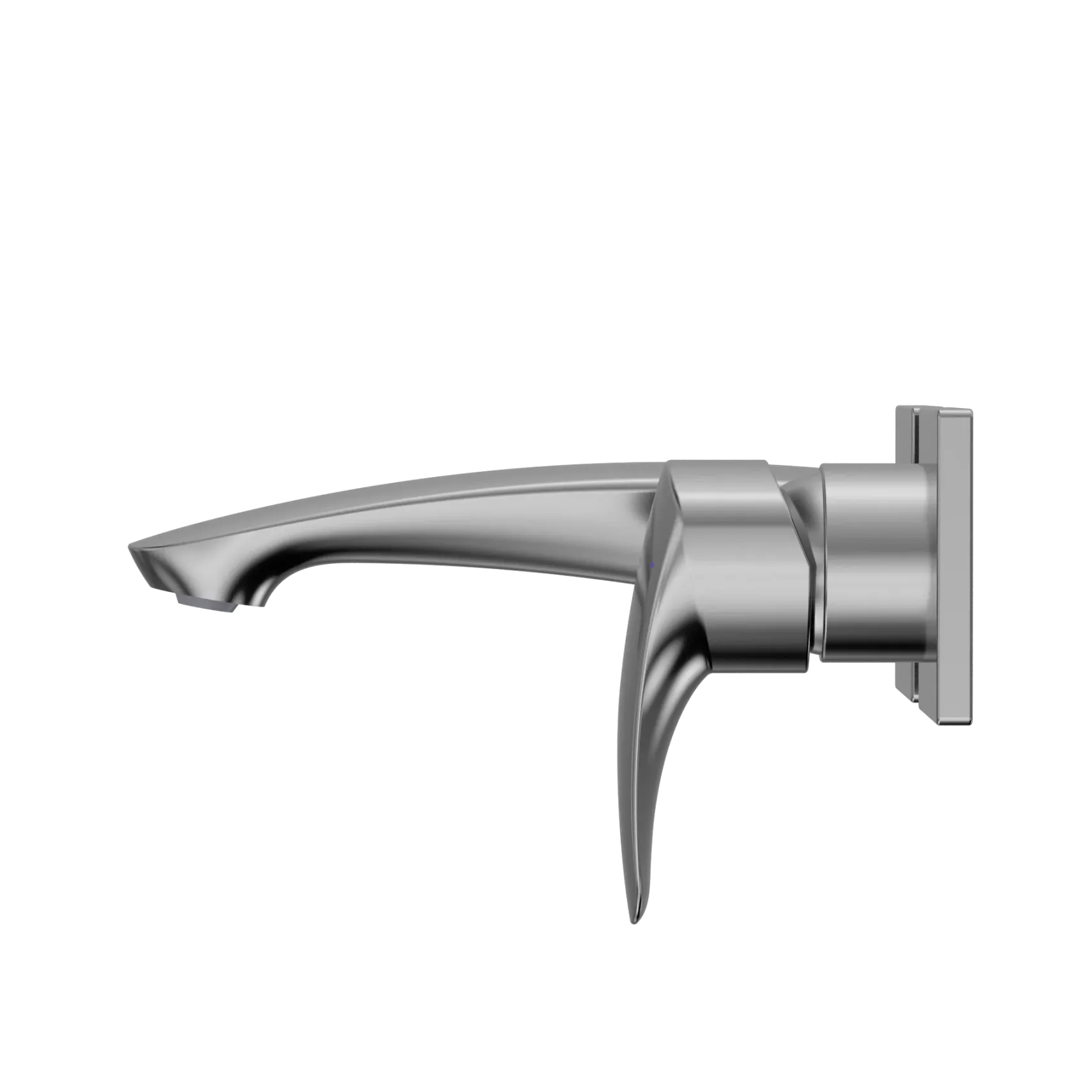 TOTO GM 1.2 GPM Wall-Mount Single-Handle Bathroom Faucet with COMFORT GLIDE Technology, Polished Chrome, Brass, TLG09307U#CP