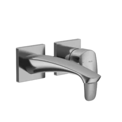 TOTO GM 1.2 GPM Wall-Mount Single-Handle Bathroom Faucet with COMFORT GLIDE Technology, Polished Chrome, Brass, TLG09307U#CP