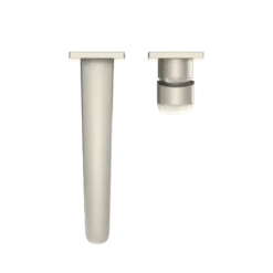 TOTO GM 1.2 GPM Wall-Mount Single-Handle Long Bathroom Faucet with COMFORT GLIDE Technology, Brushed Nickel, Brass, TLG09308U#BN