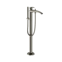 TOTO GM Single-Handle Free Standing Tub Filler with Handshower, Polished Nickel, Brass, TBG09306U#PN