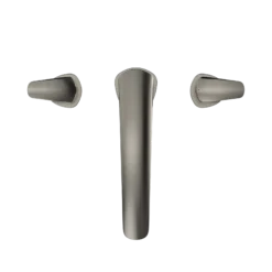 TOTO GM Two-Handle Deck-Mount Roman Tub Filler Trim, Polished Nickel, Brass, TBG09201U#PN