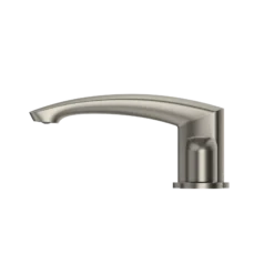 TOTO GM Two-Handle Deck-Mount Roman Tub Filler Trim, Brushed Nickel, Brass, TBG09201U#BN