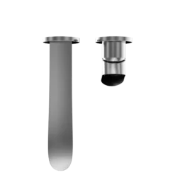 TOTO GO 1.2 GPM Wall-Mount Single-Handle L Bathroom Faucet with COMFORT GLIDE Technology, Polished Chrome, Brass, TLG01311UA#CP