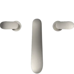 TOTO GO Two-Handle Deck-Mount Roman Tub Filler Trim, Polished Nickel, Brass, TBG01201U#PN