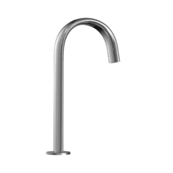 TOTO Gooseneck Vessel ECOPOWER 0.5 GPM Touchless Bathroom Faucet, 10 Second On-Demand Flow, Polished Chrome, Brass, T24T51E#CP