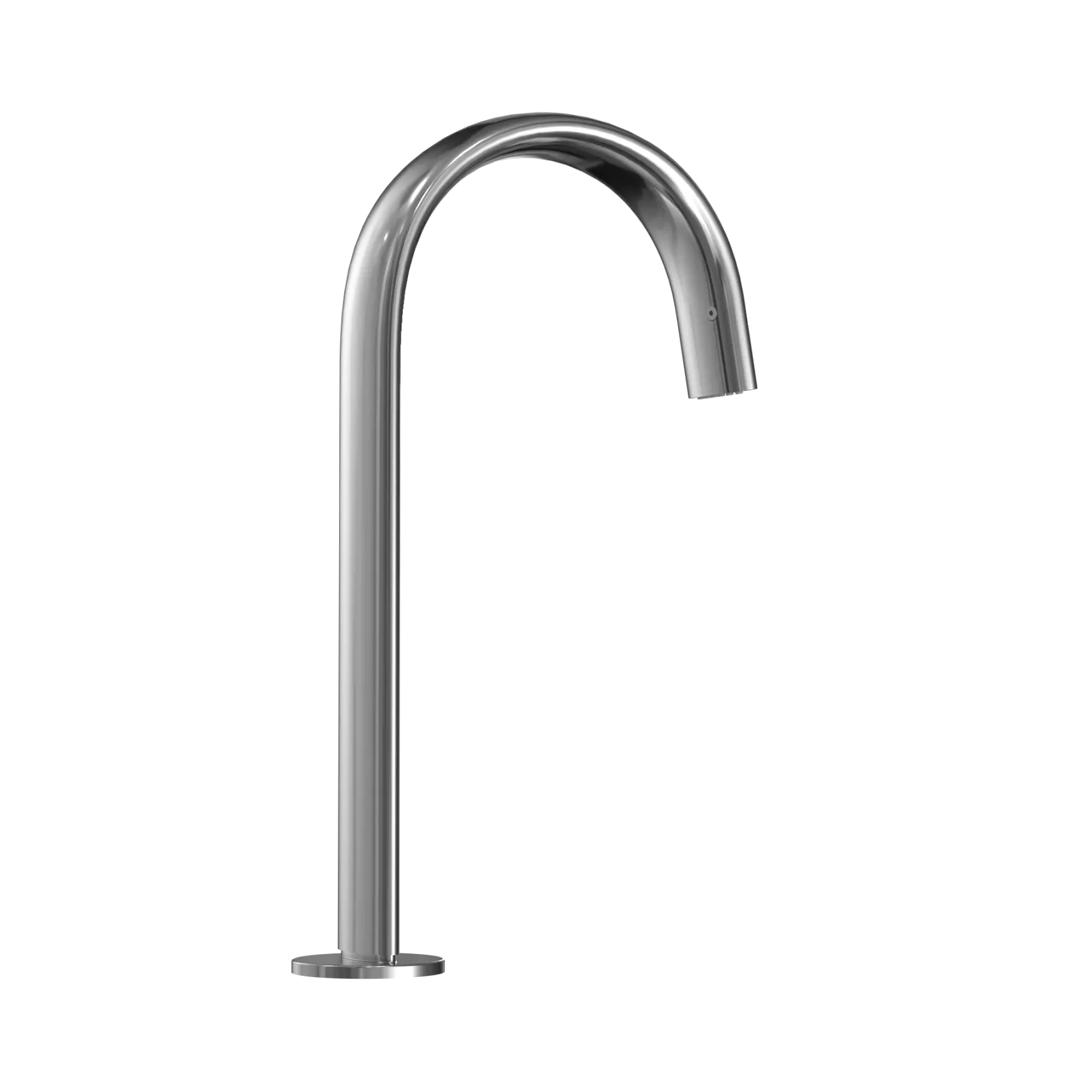 TOTO Gooseneck Vessel ECOPOWER 0.5 GPM Touchless Bathroom Faucet, 10 Second On-Demand Flow, Polished Chrome, Brass, T24T51E#CP