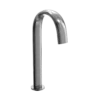 TOTO Gooseneck Vessel ECOPOWER or AC 0.35 GPM Touchless Bathroom Faucet Spout, 20 Second On-Demand Flow, Polished Chrome, Brass, TLE24003U2#CP