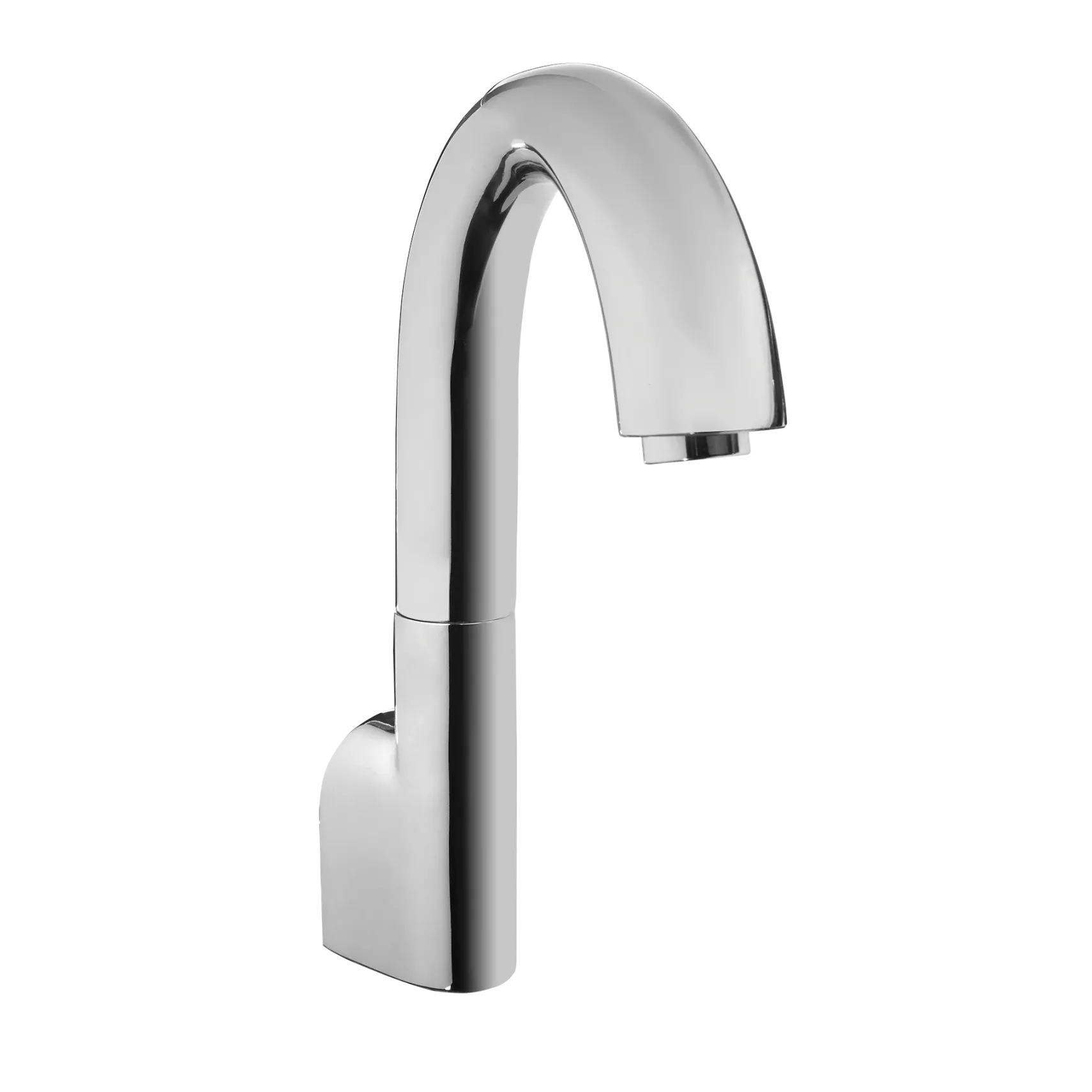 TOTO Gooseneck Wall-Mount ECOPOWER 0.35 GPM Electronic Touchless Sensor Bathroom Faucet, Polished Chrome, Brass, TEL163-D20E#CP