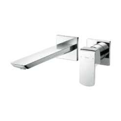 TOTO GR 1.2 GPM Wall-Mount Single-Handle Bathroom Faucet with COMFORT GLIDE Technology, Polished Chrome, Brass, TLG02311U#CP