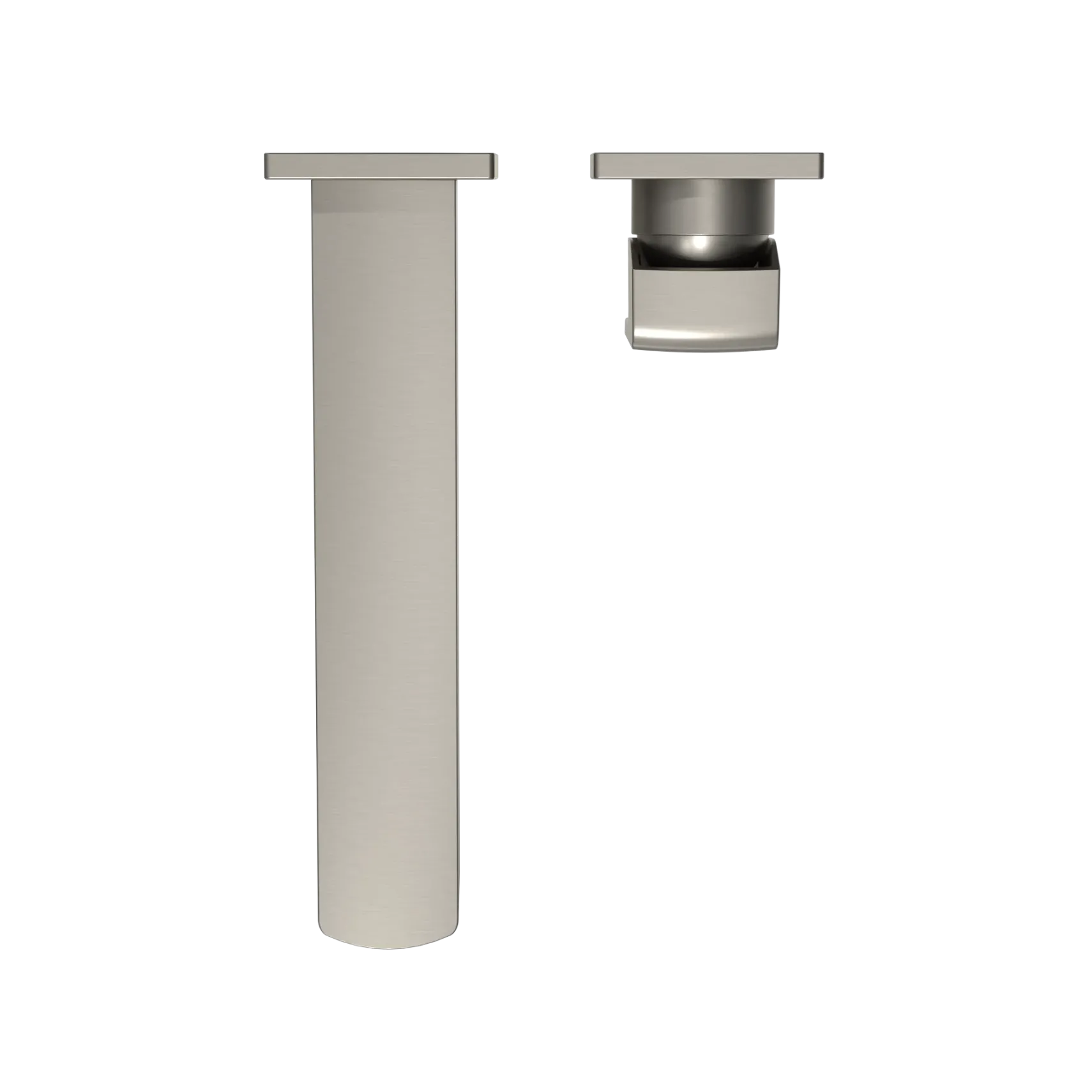 TOTO GR 1.2 GPM Wall-Mount Single-Handle Bathroom Faucet with COMFORT GLIDE Technology, Brushed Nickel, Brass, TLG02311U#BN
