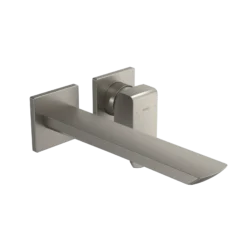 TOTO GR 1.2 GPM Wall-Mount Single-Handle Bathroom Faucet with COMFORT GLIDE Technology, Brushed Nickel, Brass, TLG02311U#BN