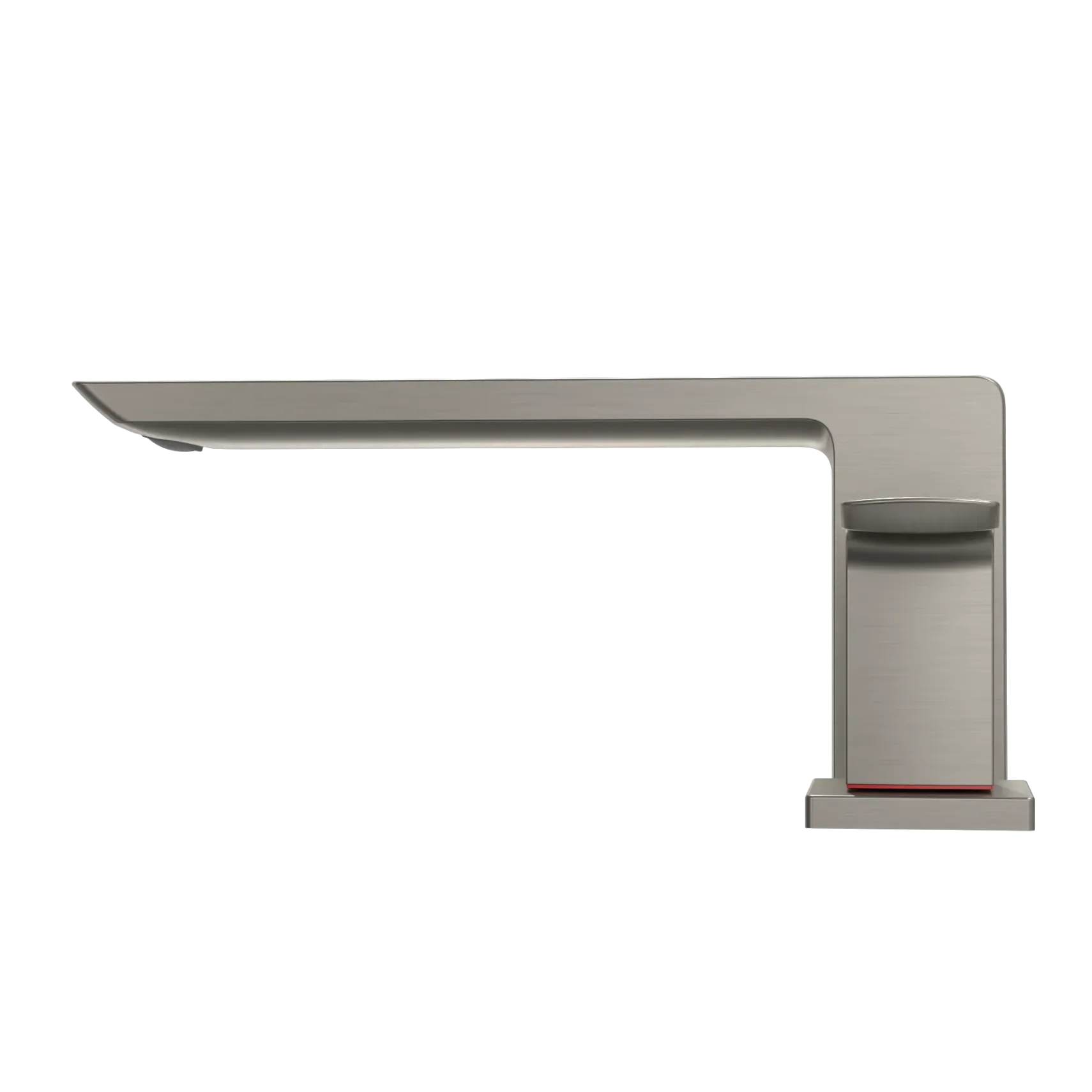 TOTO GR Two-Handle Deck-Mount Roman Tub Filler Trim, Brushed Nickel, Brass, TBG02201U#BN