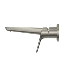 TOTO GS 1.2 GPM Wall-Mount Single-Handle Bathroom Faucet with COMFORT GLIDE Technology, Brushed Nickel, Brass, TLG03308U#BN