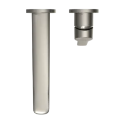 TOTO GS 1.2 GPM Wall-Mount Single-Handle Bathroom Faucet with COMFORT GLIDE Technology, Brushed Nickel, Brass, TLG03308U#BN