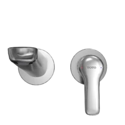 TOTO GS 1.2 GPM Wall-Mount Single-Handle Bathroom Faucet with COMFORT GLIDE Technology, Polished Chrome, Brass, TLG03308U#CP