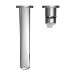 TOTO GS 1.2 GPM Wall-Mount Single-Handle Bathroom Faucet with COMFORT GLIDE Technology, Polished Chrome, Brass, TLG03308U#CP