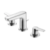 TOTO GS Series 1.2 GPM Two Handle Widespread Bathroom Sink Faucet with Drain Assembly, Polished Chrome, Brass, TLG03201U#CP