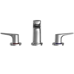 TOTO GS Series 1.2 GPM Two Handle Widespread Bathroom Sink Faucet with Drain Assembly, Polished Chrome, Brass, TLG03201U#CP