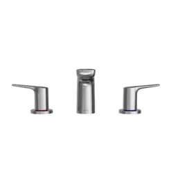 TOTO GS Two-Handle Deck-Mount Roman Tub Filler Trim, Polished Chrome, Brass, TBG03201U#CP