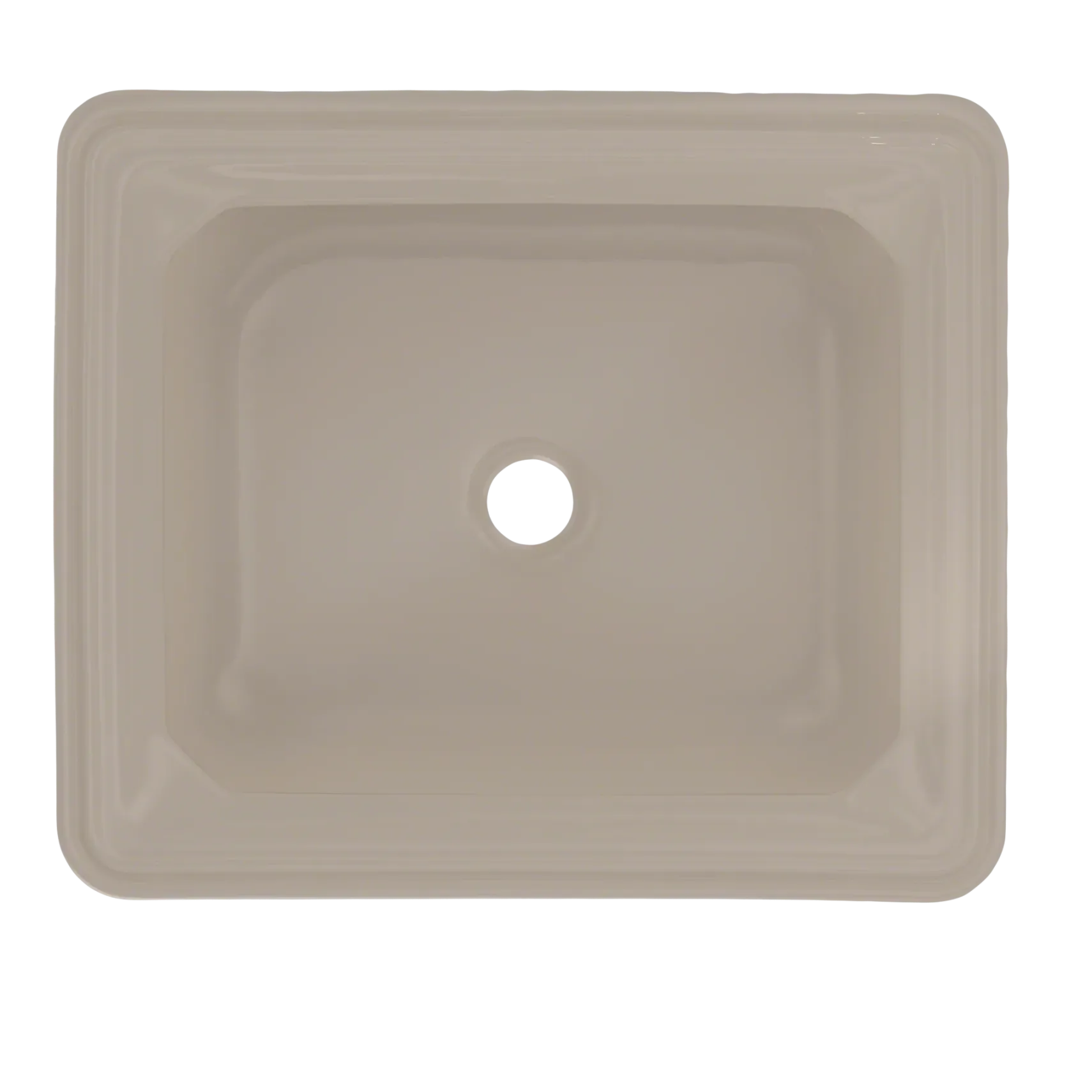 TOTO Guinevere Rectangular Undermount Bathroom Sink with CEFIONTECT, Bone, Vitreous China, LT973G#03
