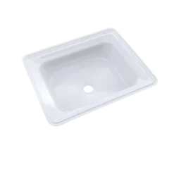 TOTO Guinevere Rectangular Undermount Bathroom Sink with CEFIONTECT, Cotton White, Vitreous China, LT973G#01