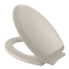 TOTO Guinevere SoftClose Non Slamming, Slow Close Elongated Toilet Seat and Lid, Bone, Plastic, SS224#03