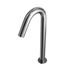 TOTO Helix Vessel AC Powered 0.5 GPM Touchless Bathroom Faucet, 20 Second Continuous Flow, Polished Chrome, Brass, T26T53A#CP