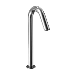 TOTO Helix Vessel ECOPOWER 0.5 GPM Touchless Bathroom Faucet with Mixing Valve, 10 Second On-Demand Flow, Polished Chrome, Brass, T26T51EM#CP