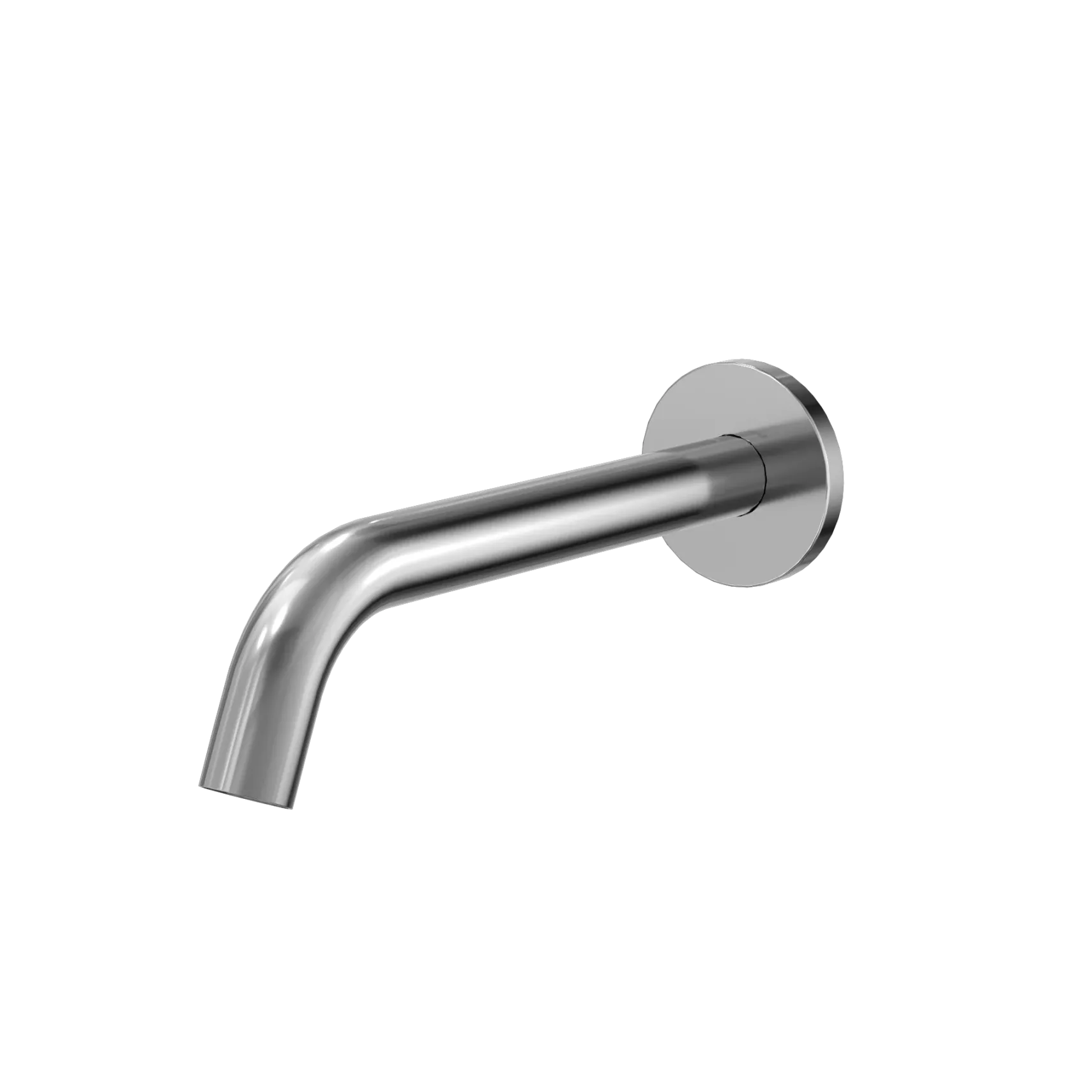 TOTO Helix Wall-Mount AC Powered 0.35 GPM Touchless Bathroom Faucet, 20 Second On-Demand Flow, Polished Chrome, Brass, T26L32A#CP