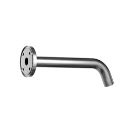 TOTO Helix Wall-Mount ECOPOWER 0.5 GPM Touchless Bathroom Faucet with Thermostatic Mixing Valve, 10 Second On-Demand Flow, Polished Chrome, Brass, T26L51ET#CP