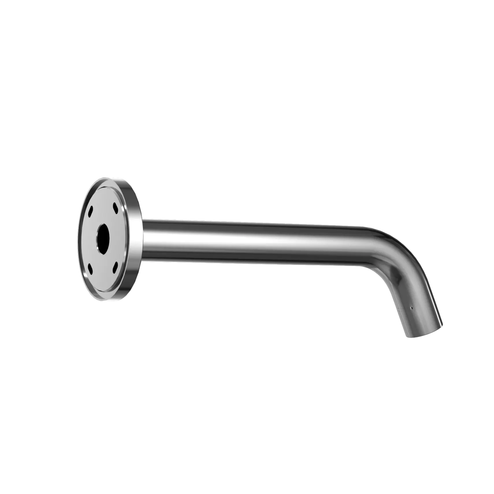 TOTO Helix Wall-Mount ECOPOWER 0.35 GPM Touchless Bathroom Faucet, 20 Second On-Demand Flow, Polished Chrome, Brass, T26L32E#CP
