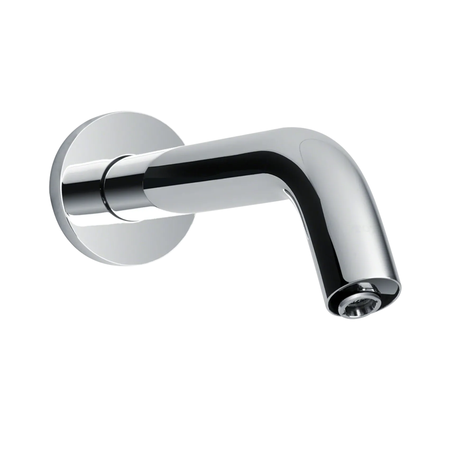 TOTO Helix Wall-Mount ECOPOWER 0.35 GPM Electronic Touchless Sensor Bathroom Faucet with Mixing Valve, Polished Chrome, Brass, TEL133-D20EM#CP