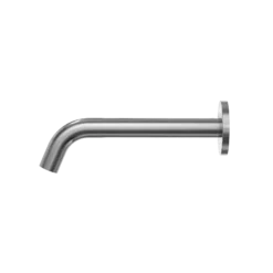 TOTO Helix Wall-Mount ECOPOWER 0.5 GPM Touchless Bathroom Faucet, 20 Second Continuous Flow, Polished Chrome, Brass, T26L53E#CP