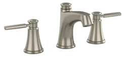 TOTO Keane Two Handle Widespread 1.2 GPM Bathroom Sink Faucet, Brushed Nickel, Brass, TL211DD12R#BN