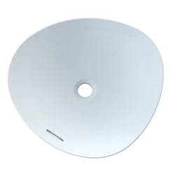 TOTO Kiwami Asymmetrical Vessel Bathroom Sink with CEFITONTECT, CLEAN MATTE, Ceramic, LT477MT#CMW