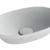TOTO Kiwami Oval 16 Inch Vessel Bathroom Sink with CEFIONTECT, CLEAN MATTE, Ceramic, LT473MT#CMW