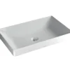 TOTO Kiwami Rectangular 23" Vessel Bathroom Sink with CEFIONTECT, Cotton White, Ceramic, LT476GR#01