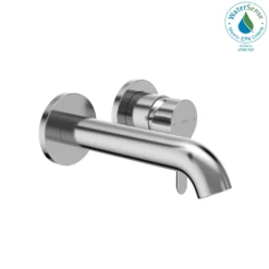 TOTO LB Series 1.2 GPM Wall-Mount Single-Handle Bathroom Sink Faucet, Polished Chrome, Brass, TLS01309U#CP