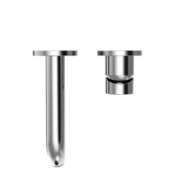 TOTO LB Series 1.2 GPM Wall-Mount Single-Handle Bathroom Sink Faucet, Polished Chrome, Brass, TLS01309U#CP