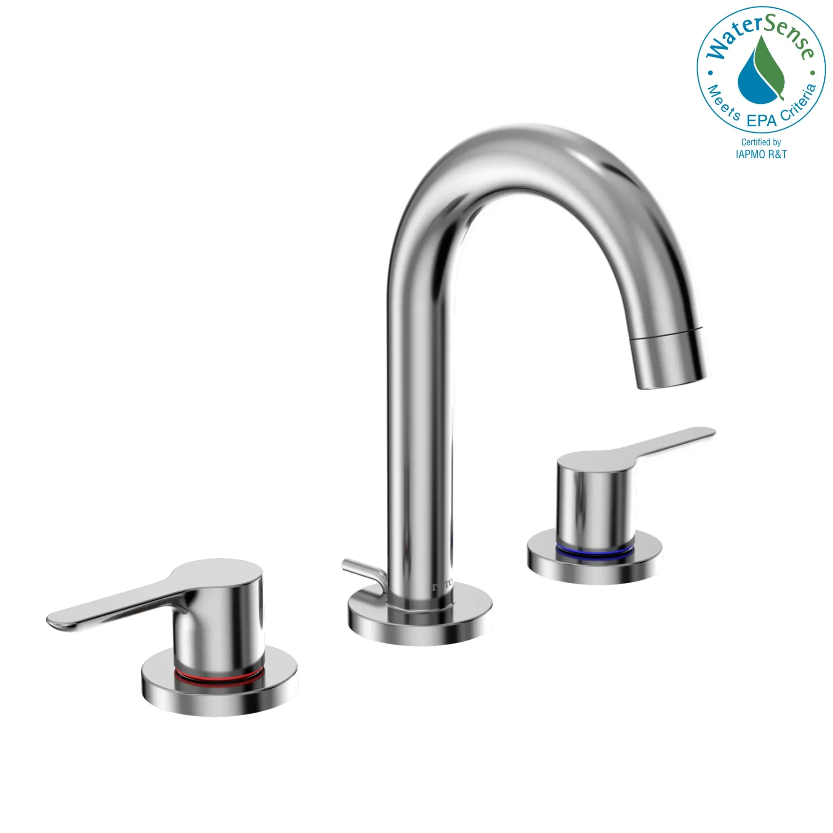 TOTO LB Series Two Handle Widespread 1.2 GPM Bathroom Sink Faucet with Drain Assembly, Polished Chrome, Brass, TLS01201U#CP
