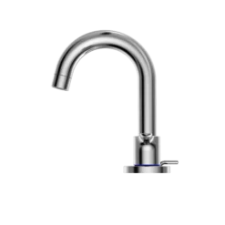 TOTO LB Series Two Handle Widespread 1.2 GPM Bathroom Sink Faucet with Drain Assembly, Polished Chrome, Brass, TLS01201U#CP