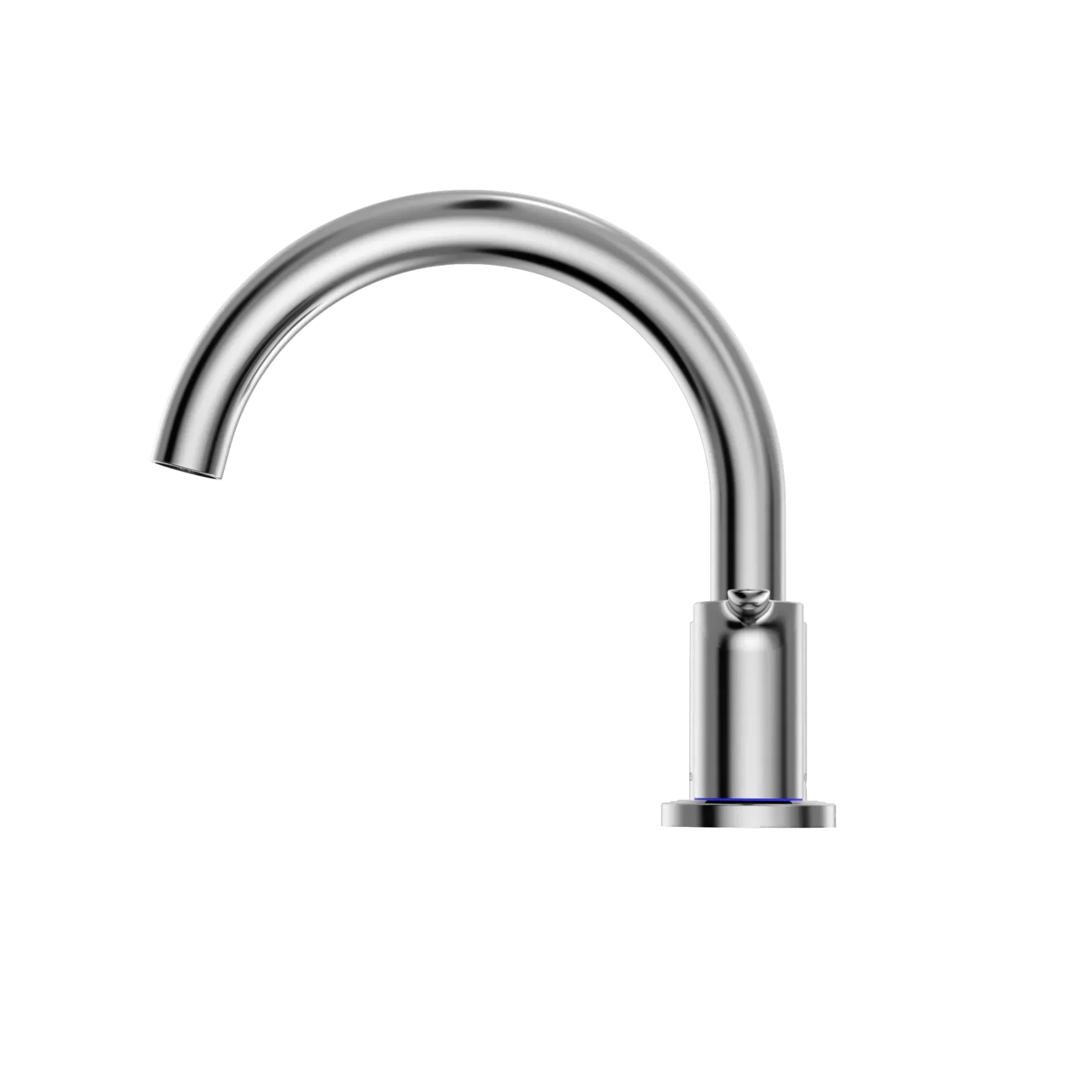 TOTO LB Two-Handle Deck-Mount Roman Tub Filler Trim, Polished Chrome, Brass, TBS01201U#CP