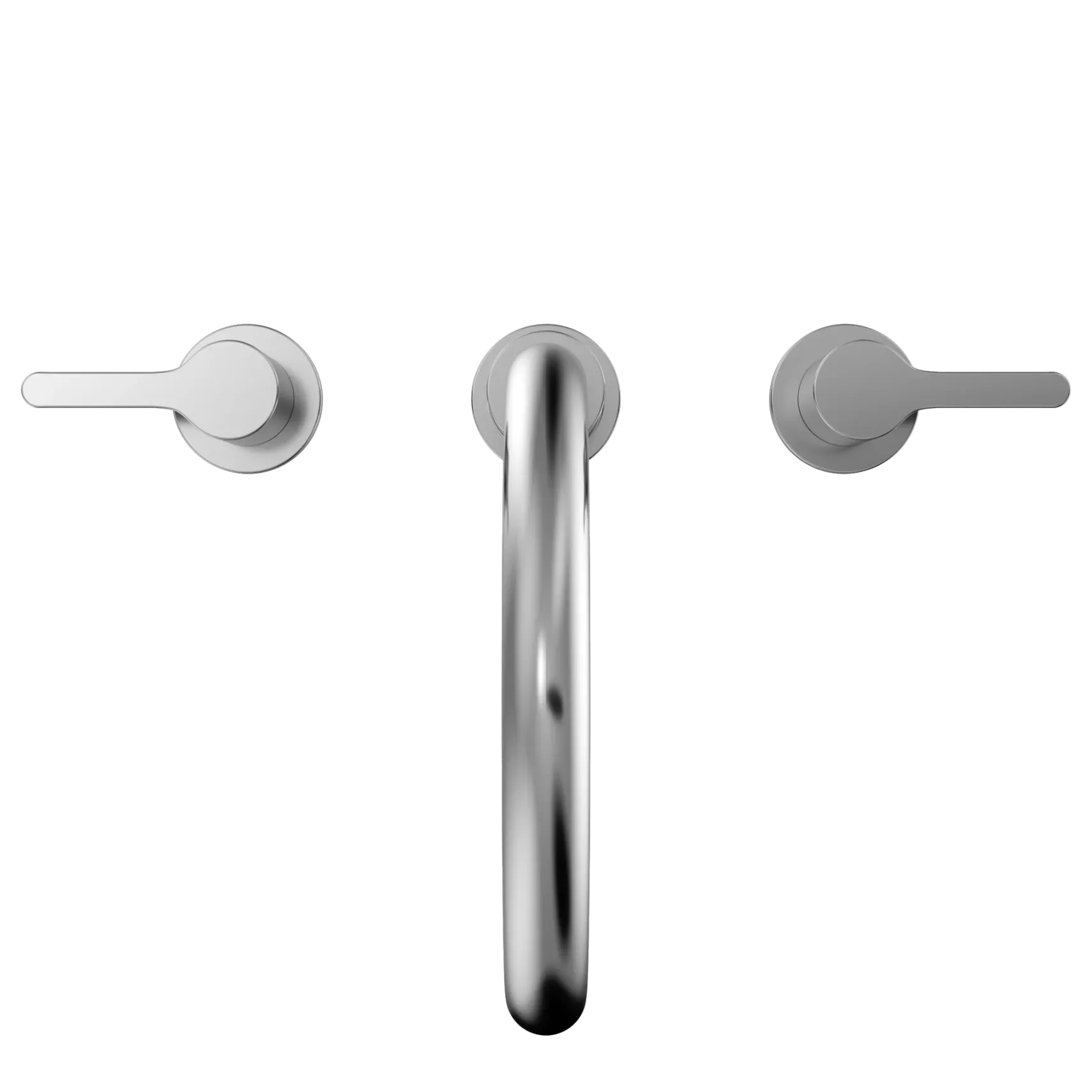TOTO LB Two-Handle Deck-Mount Roman Tub Filler Trim, Polished Chrome, Brass, TBS01201U#CP